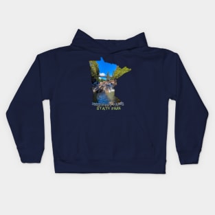 Gooseberry Falls State Park in Minnesota Kids Hoodie